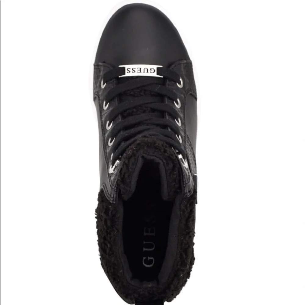 New GUESS Della Hidden Wedges Sneakers SZ 7